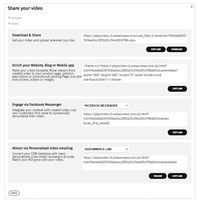 How to share your videos | Use video to sell more products, generate ...
